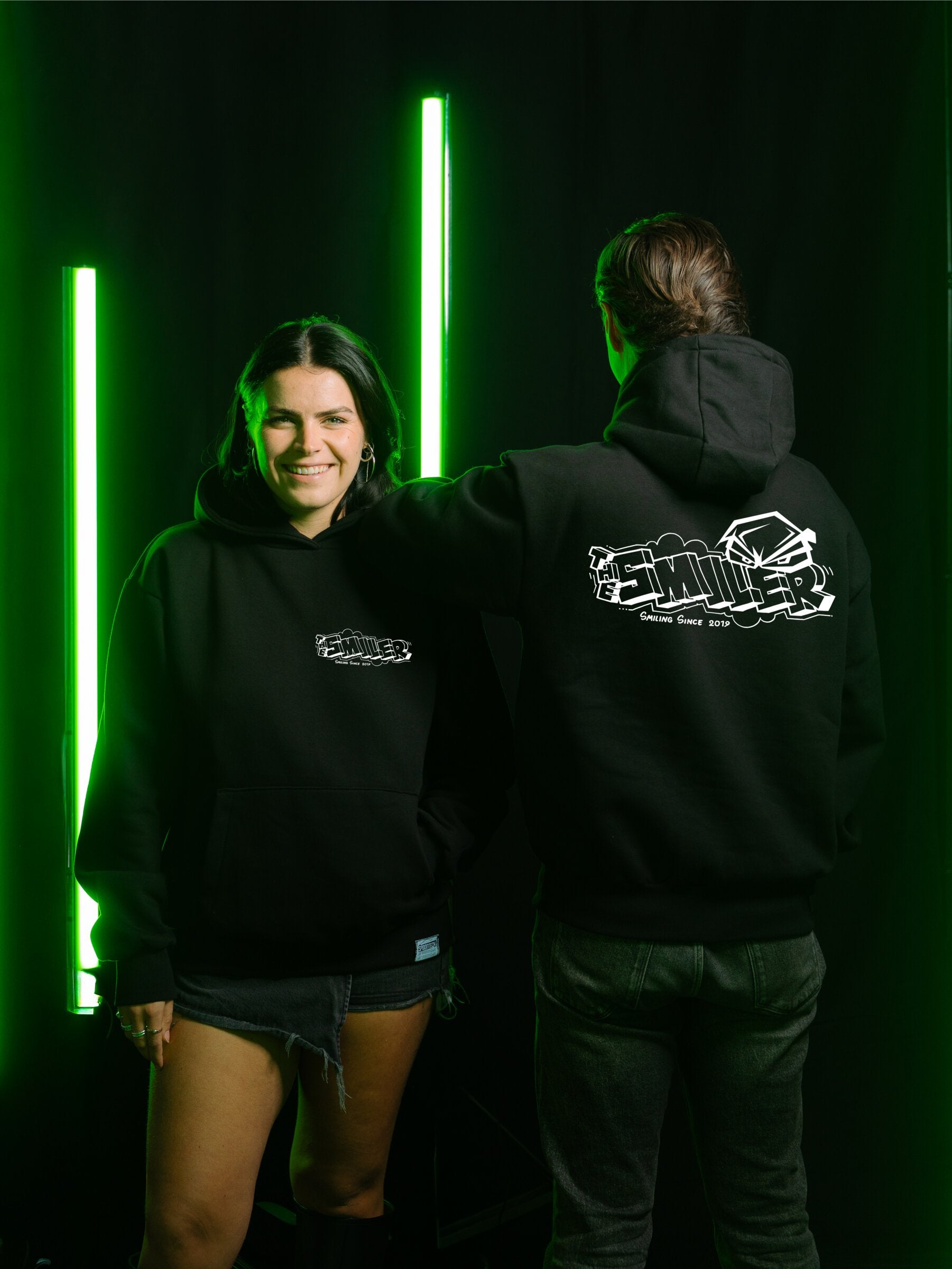 The Smiler Dark Sketch Hoodie