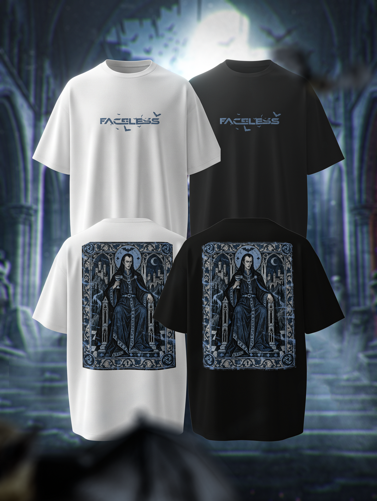 Faceless Dracula Tee